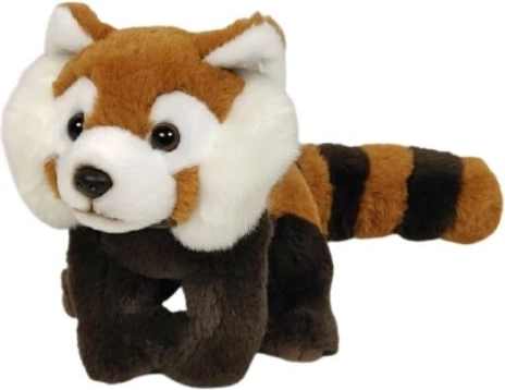 Plys-rød panda 22 cm