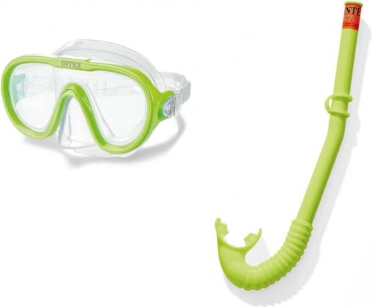 Svømme- og snorkelsæt til børn INTEX Aqua Flow