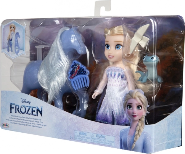 Minidukke ELSA med den magiske hest Nokk 15 cm