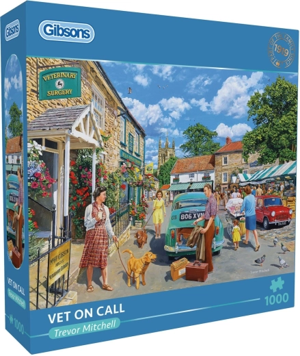 Gibsons puslespil veterinærvagt 1000 brikker