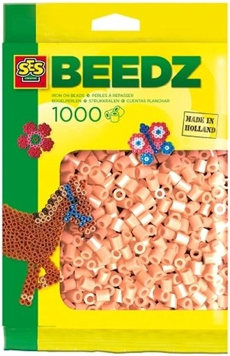 SES Creative strygeperler laksfarvede 1000 stk.