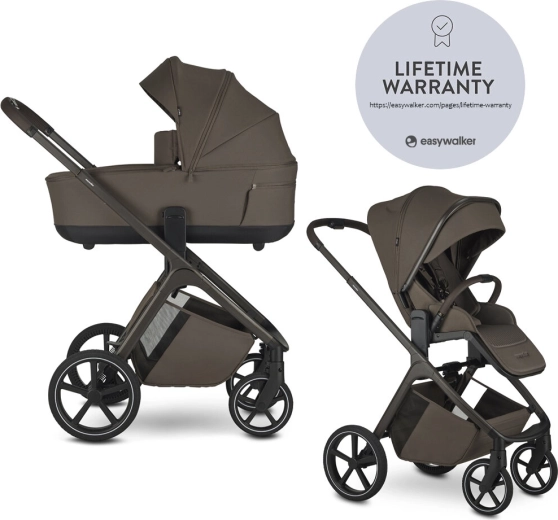 Easywalker Zoey kombivogn chestnut brown