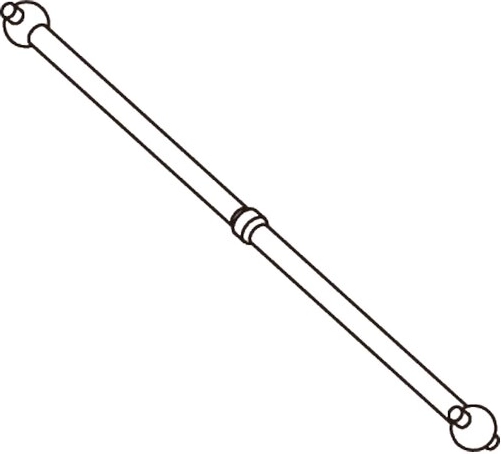 Forreste drivaksler BL8 (2 stk.)