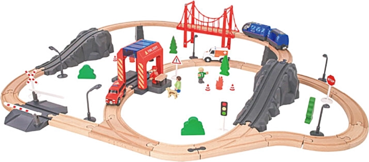 70-delt redningsverden på skinner