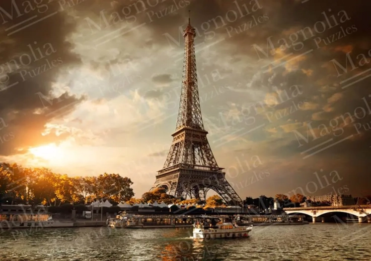 Puslespil Skyer over Paris 1000 brikker