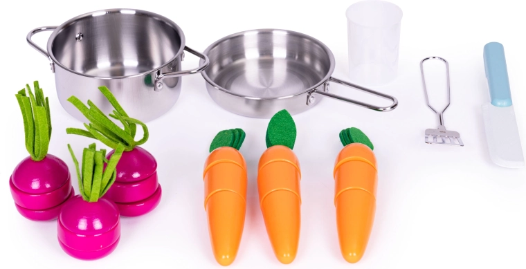 Skæregrøntsager og sikker kniv