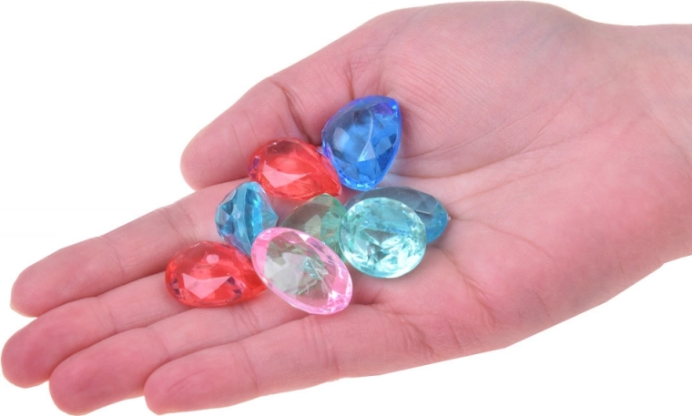 Glitrende sten som belønning