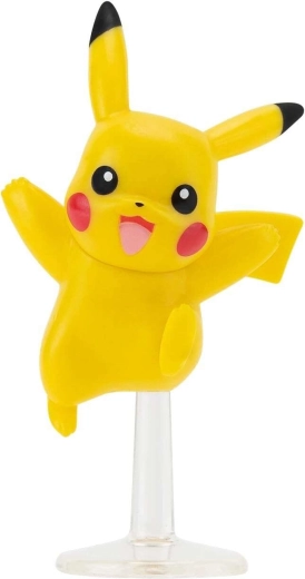 Dynamisk Pikachu-positur med stander