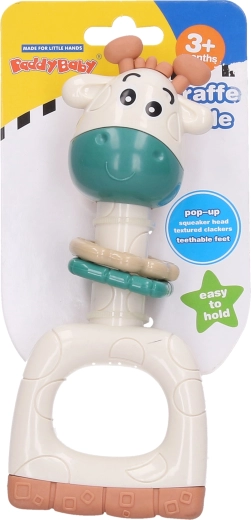 Pivelydende rangle giraf 16 cm