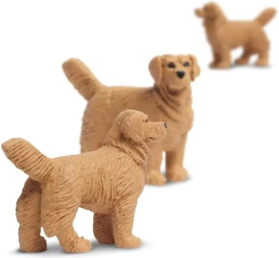 Safari Ltd. golden retrievere Good Luck Minis