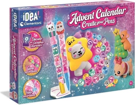 Clementoni Art & Ideas kreativ adventskalender - 1 stk.