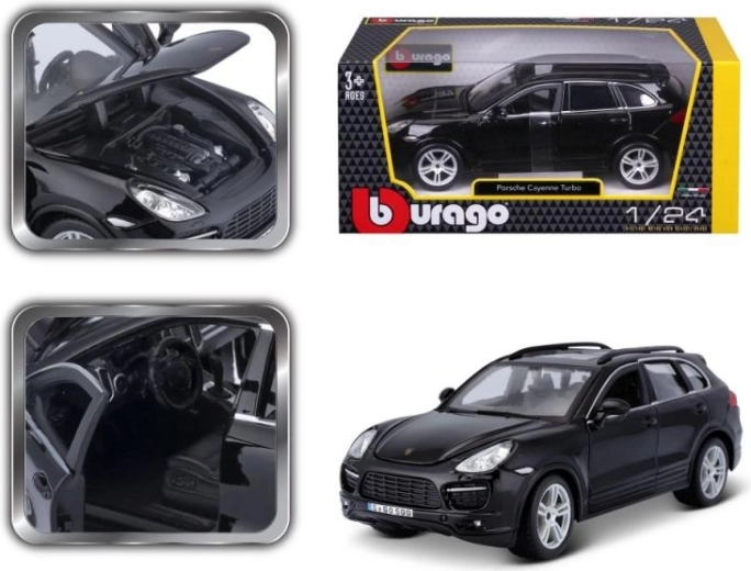 Model Porsche Cayenne Turbo sort 1/24