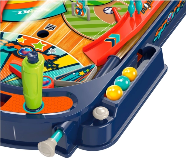 Manuel betjening som i ægte pinball