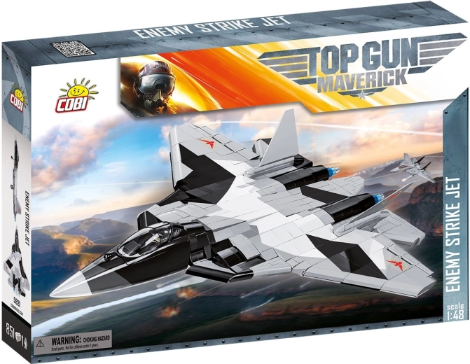 Cobi Top Gun: Maverick fjendtlig jagerfly Su-57 Felon 1:48