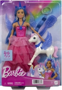 Barbie prinsesse Sapphire med skinnende enhjørning – jubilæumsudgave 65 år