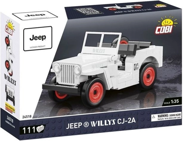 Cobi Youngtimer Jeep Willys CJ-2A byggesæt 1:35 (111 dele)