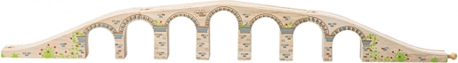 Bigjigs Rail lang træjernbanebro