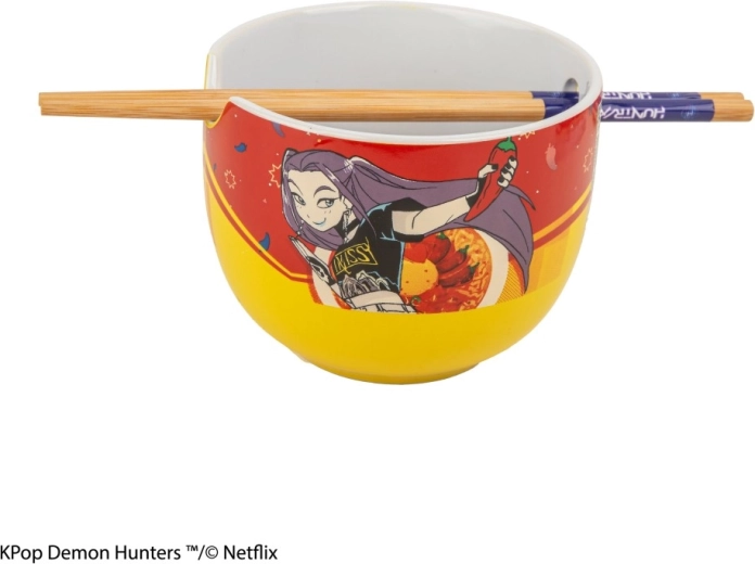 K-pop Demon Hunters ramen-skål med spisepinde Mira Spice Queen