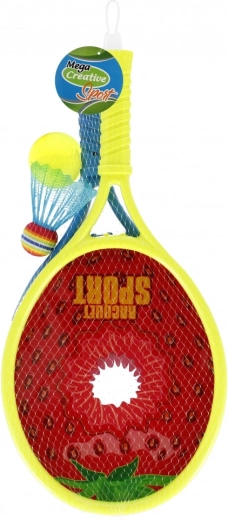 Glade farver og frugtmotiver