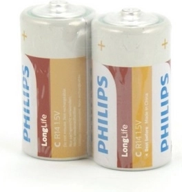 Zink-kloridbatteri Philips C R14 1,5 V