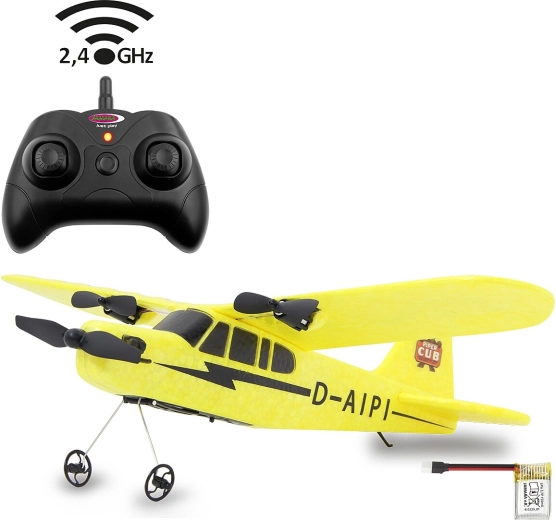 RC-fly Jamara Piper J3-Cub 2,4 GHz med gyroskop