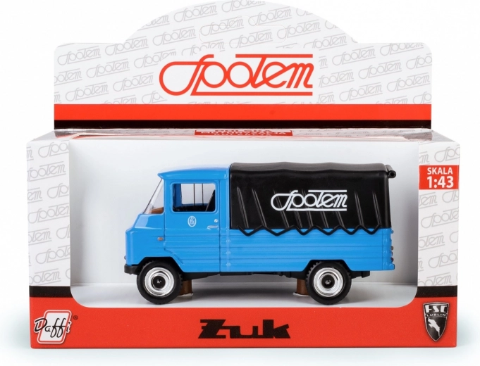 Bilmodel Żuk SPOŁEM 1:43 blå