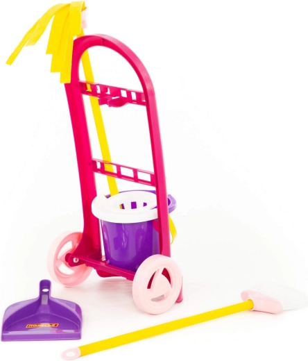 Komplet tilbehør til rengøringsleg