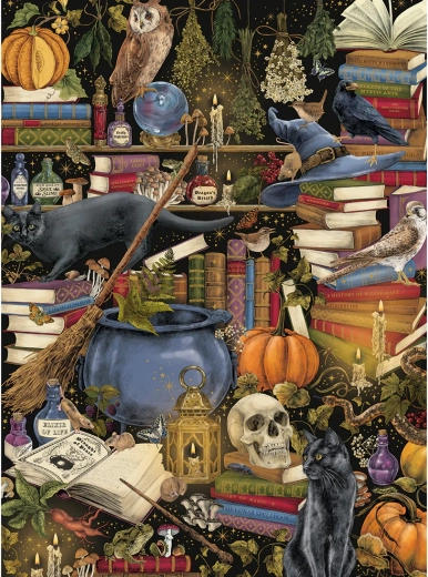 Puzzle GIBSONS The Art File: hekseri 1000 brikker