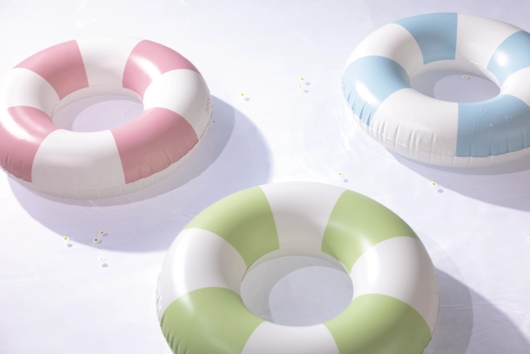 Stilfulde pastelfarvede striber for bedre synlighed