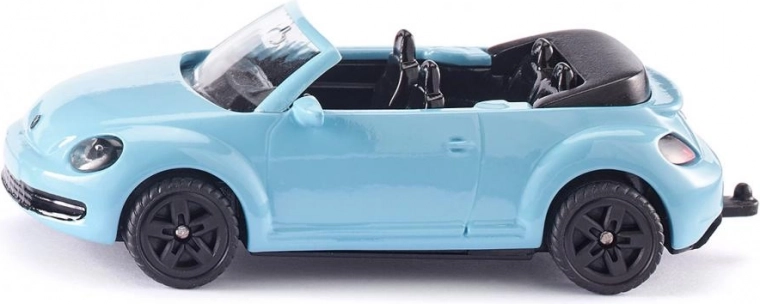 Bilmodel VW The Beetle Cabrio Siku – metal-kabriolet i blå farve