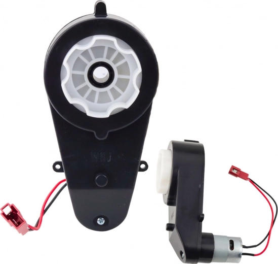 Motor og gearkasse til batteridrevne køretøjer