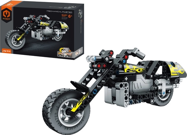 Byggesæt motorcykel chopper MECHANICAL MASTER 183 dele