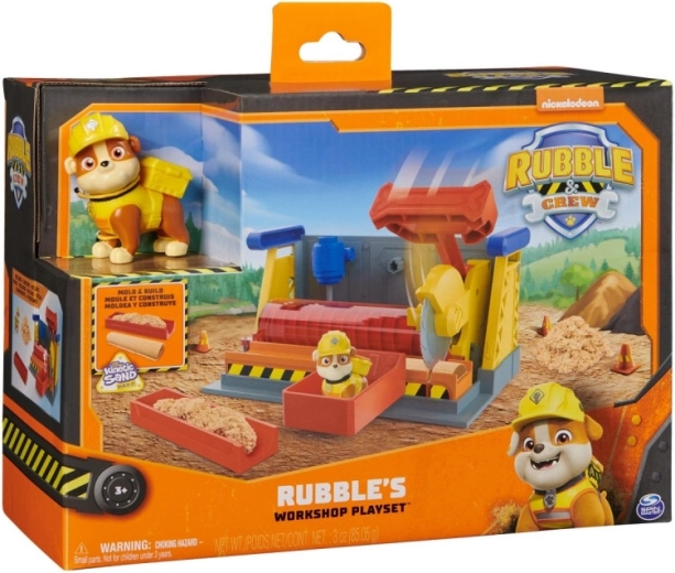 Værkstedssæt Paw Patrol Rubble og hans hold