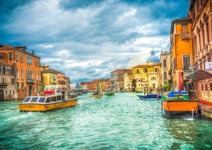 Puslespil Venedig, Italien 500 brikker BLUEBIRD