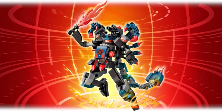 Actionpræget mecha-design og kampudstyr
