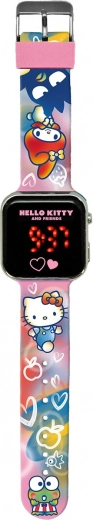 LED-ur med kalender Hello Kitty