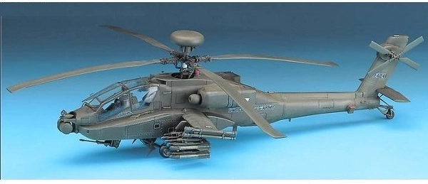 Plastikmodel af helikopteren Boeing AH-64D Longbow 1:48