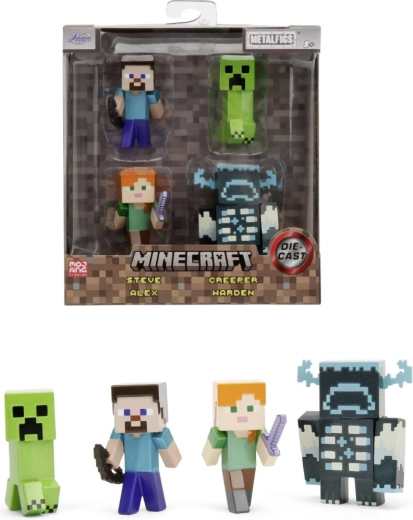 Minecraft-metalfigur 6 cm - 1 stk.