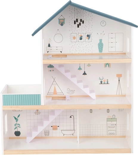 Åbent treetagers design for nem adgang