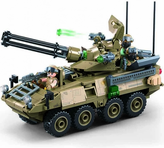 Byggesæt Militært Køretøj - OEF Stryker ADS