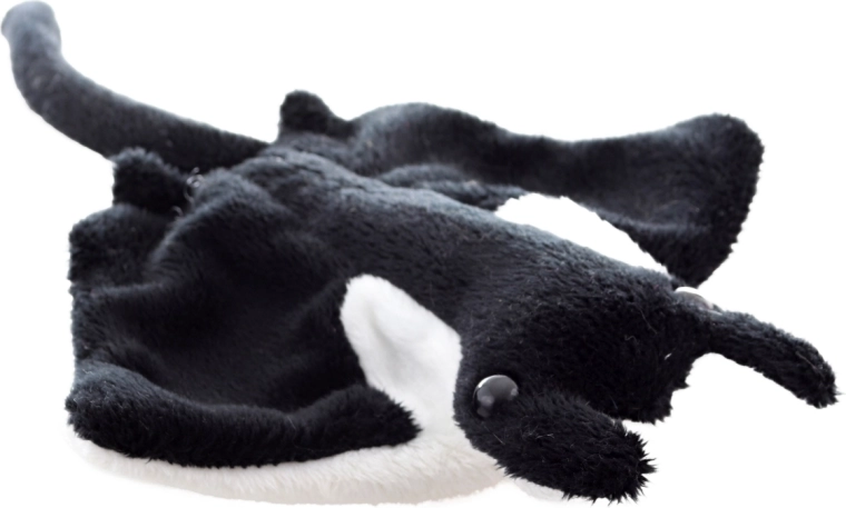 Realistisk form som manta-rokke