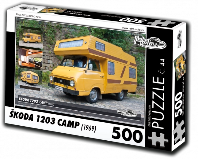 Puslespil RETRO-AUTA Škoda 1203 Camp 500 brikker