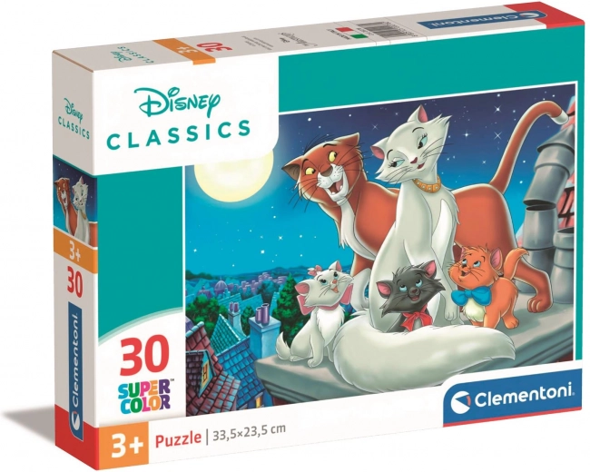 Puslespil Disney Aristocats 30 brikker