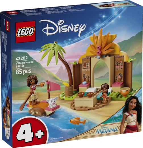 LEGO Disney Vaiana landsbyhytte og båd