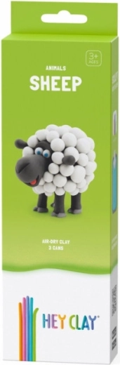 HEY CLAY modellérskum – sæt Dyr: får