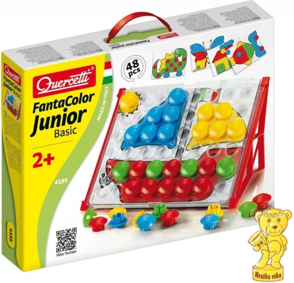 Quercetti Fantacolor Junior Basic mosaik for børn