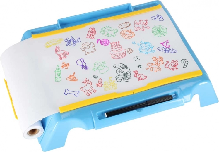 Alt ved hånden: rum til tusch og papirrulle