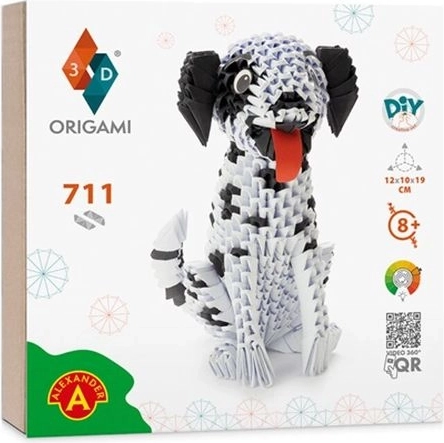 Origami 3D dalmatiner