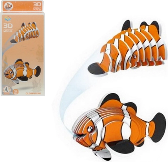 3D puslespil fisken Nemo