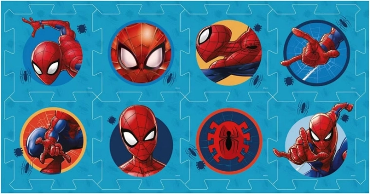 Skumpuslespil til gulvet Spiderman 118,5 × 61,5 cm